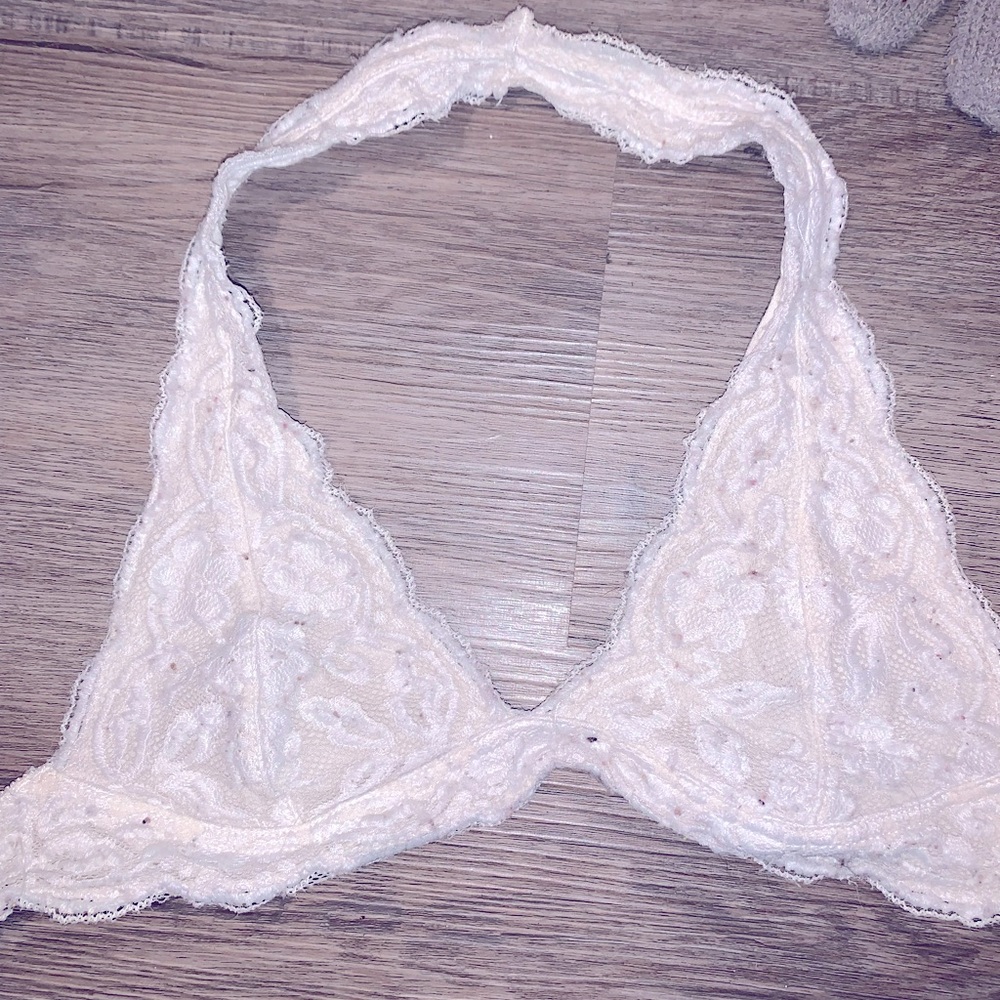 White bralette, worn once to try on